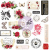 Prima Marketing- Magnolia Rouge- Cardstock Ephemera- 48pc