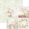 Ciao Bella 12"x 12" Patterns Paper Pad- 8 Double-sided papers- Blooming CBT066