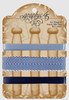 Graphic 45 Staples- May Arts Ribbon- Bon Voyage & French BlueTrim