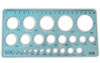 Unbranded Quilling Circle Sizer- 20 cm Ruler