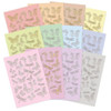 Hunkydory Crafts Stickables Die-Cut Self-Adhesive Butterflies & Dragonflies - Pretty Pastels