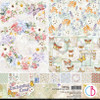 Ciao Bella 12"x 12" Patterns Paper Pad- 8 Double-sided papers- Enchanted Land CBT064