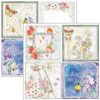 Ciao Bella 12"x 12" Patterns Paper Pad- 8 Double-sided papers- Enchanted Land CBT064