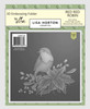 Lisa Horton Crafts- 3D Embossing Folder & 1 Outline Die by Lisa- 6x6- Red Red Robin