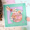 Hunkydory Crafts For the Love of Masks - Pretty Lace Frame & Background - FTLM397