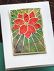 Poppystamp Die- Stained Glass Poinsettia