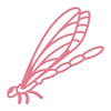 Couture Creations You Go Girl-Light Dragonfly 2inx1.75in