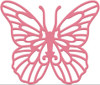Couture Creations You Go Girl-Filigree Butterfly 1.9 x 1.9in