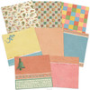 Ciao Bella 12"x 12" Patterns Paper- 8 Double-sided papers- Sonora