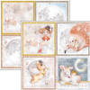 Ciao Bella 12"x 12" Patterns Paper- 8 Double-sided papers- Dreamland