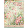 Stamperia A4 Decoupage Rice Paper - Rose Parfum Le Jardin Des Parfums