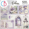 Ciao Bella Deluxe Paper 6x6 Pearl Papers 5 /pkg - Morning in Provence