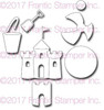 Frantic Stamper Cutting Die- Day at the Beach