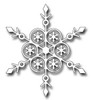 Frantic Stamper Cutting Die- Alpine Snowflake