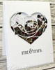 Frantic Stamper Cutting Die- Heart Rose