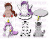Frantic Stamper Cutting Die- Cute Equine & Friends