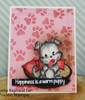 Frantic Stamper Cutting Die- Cute Dog in a Bed