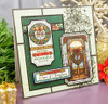 Hunkydory Crafts Stained Glass Christmas Luxury Foiled Acetate LFA244