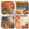 3Quarter Designs- Falling Leaves- 12x12 Designer Paper & Diecuts Collection