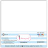 Dress My Craft- 12x12 White Cardstock- 10 sheets