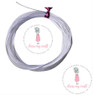 Dress My Craft- Satin Ribbon Twine- White