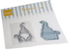 Marianne Design Clear Stamps & Die Set- Gnome & Cane