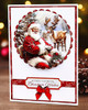 Katy Sue Design- Die Cut Decoupage- Christmas Bauble Selection (Pack of 12 in 4 designs)