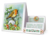 Katy Sue Design- Die Cut Decoupage- Christmas Robin (Set of 3)