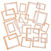 49 and Market- Color Swatch Peach Frame Set