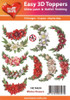 Hearty Crafts- Easy 3D Toppers Winter Flowers- 10 designs