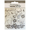 Stamperia Decorative Chips (cm 14x14) - Magic Time