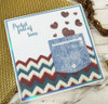 Hunkydory Crafts- Textile Fabrics & Fibres 8x8 Paper Pad PAD106