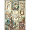 Stamperia A4 Decoupage Rice Paper - Alterego- Rabbit