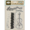 Stamperia- Clear Stamps- Music- Violin