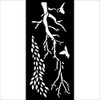 Stamperia Stencil 12X25CM- Dewdrops Branches