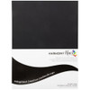 Harmony Hues Premium Solid Core Cardstock 100 sheets of 8.5x11 Midnight Black 176gsm