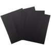 Harmony Hues Premium Solid Core Cardstock 100 sheets of 8.5x11 Midnight Black 176gsm