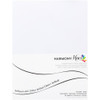 Harmony Hues Premium Solid Core Cardstock 80 sheets of 8.5x11 Textured Brilliant White 176gsm