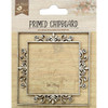 Little Birdie Crafts- Primed Chipboard- Filigree Garden- 1pc