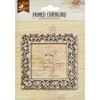 Little Birdie Crafts- Primed Chipboard- Heart Vine Square Frame- 1pc