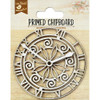 Little Birdie Crafts- Primed Chipboard- Timekeeper - 1pc