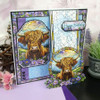 Hunkydory Crafts Stained Glass Wonderful Wildlife Luxury Topper Collection SGWW101
