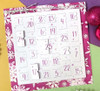 Hunkydory Crafts For the Love of Masks - Advent Calendar Numbers 5.8"x5.8" - FTLM432