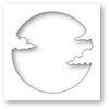 Memory Box 100% Steel Cloudy Moon Collage Cutting Die- 94627