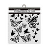 Stamperia Stencil 12x12CM- House of Roses- Papillon
