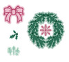 Heartfelt Creations Cut & Emboss Dies- Seasonal Wreath