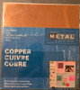38201 Metal by Walnut Hollow Copper Squares 40 Gauge 5.25X5.75 4/Pkg *NOTE