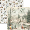 Ciao Bella 8"x 8" Paper Pad- 12 Double-sided papers- Forest Tales