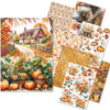 Ciao Bella A5 Rice Paper- 8 Designs- Hello Fall
