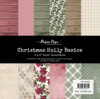 Paper Rose- 6x6" Paper Collection - Christmas Holly Basics